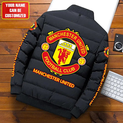 Personalized Manchester United Puffer Jacket QB200803