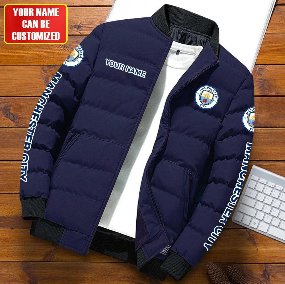 Personalized Manchester City Puffer Jacket V2 S210808
