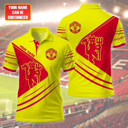 Personalized Manchester United FC 3D Full Printing Set , Manchester United FC Shirt , Manchester United Set , Hoodie , Short , Polo , hawaii , ... QB210803