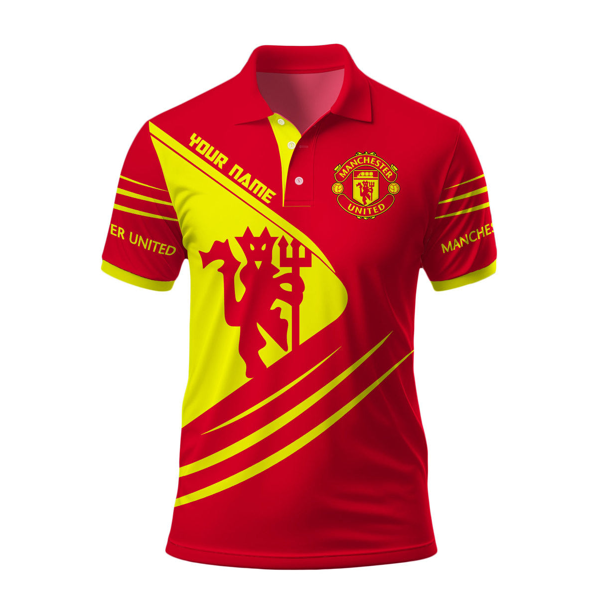 Personalized Manchester United FC 3D Full Printing Set , Manchester United FC Shirt , Manchester United Set , Hoodie , Short , Polo , hawaii , ... QB210803