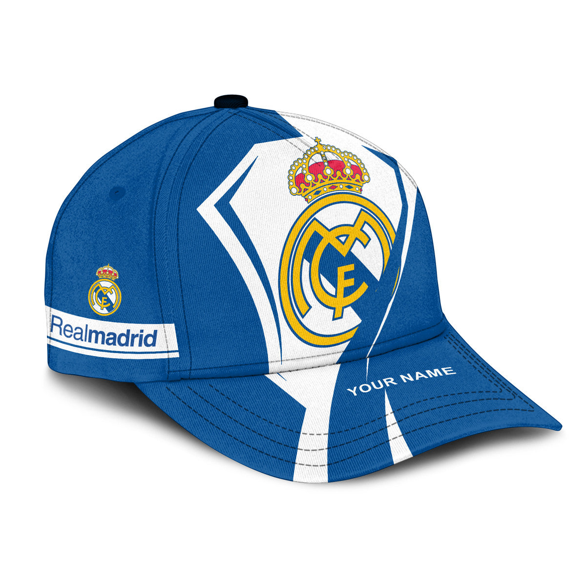Personalized Name Real Madrid Classic Cap Q210808