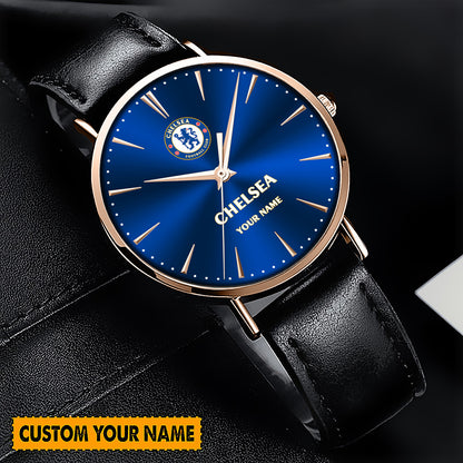 Personalized Chelsea Quartz Leather Watch QB190802