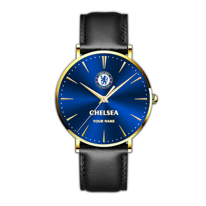 Personalized Chelsea Quartz Leather Watch QB190802