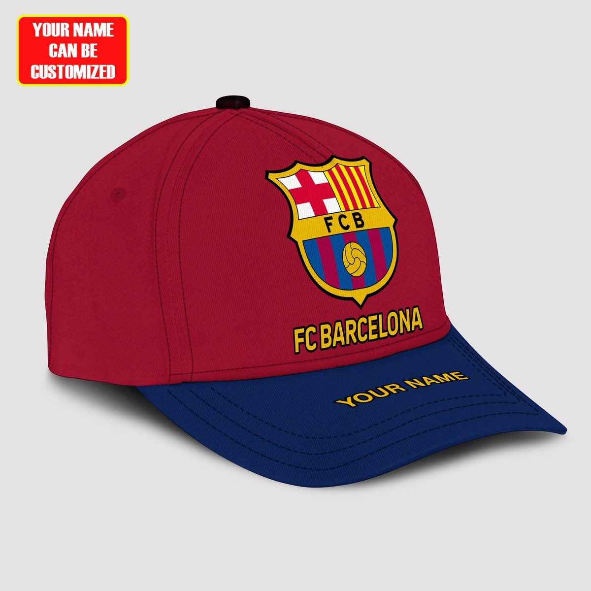 Personalized Name Barça Classic Cap S230803