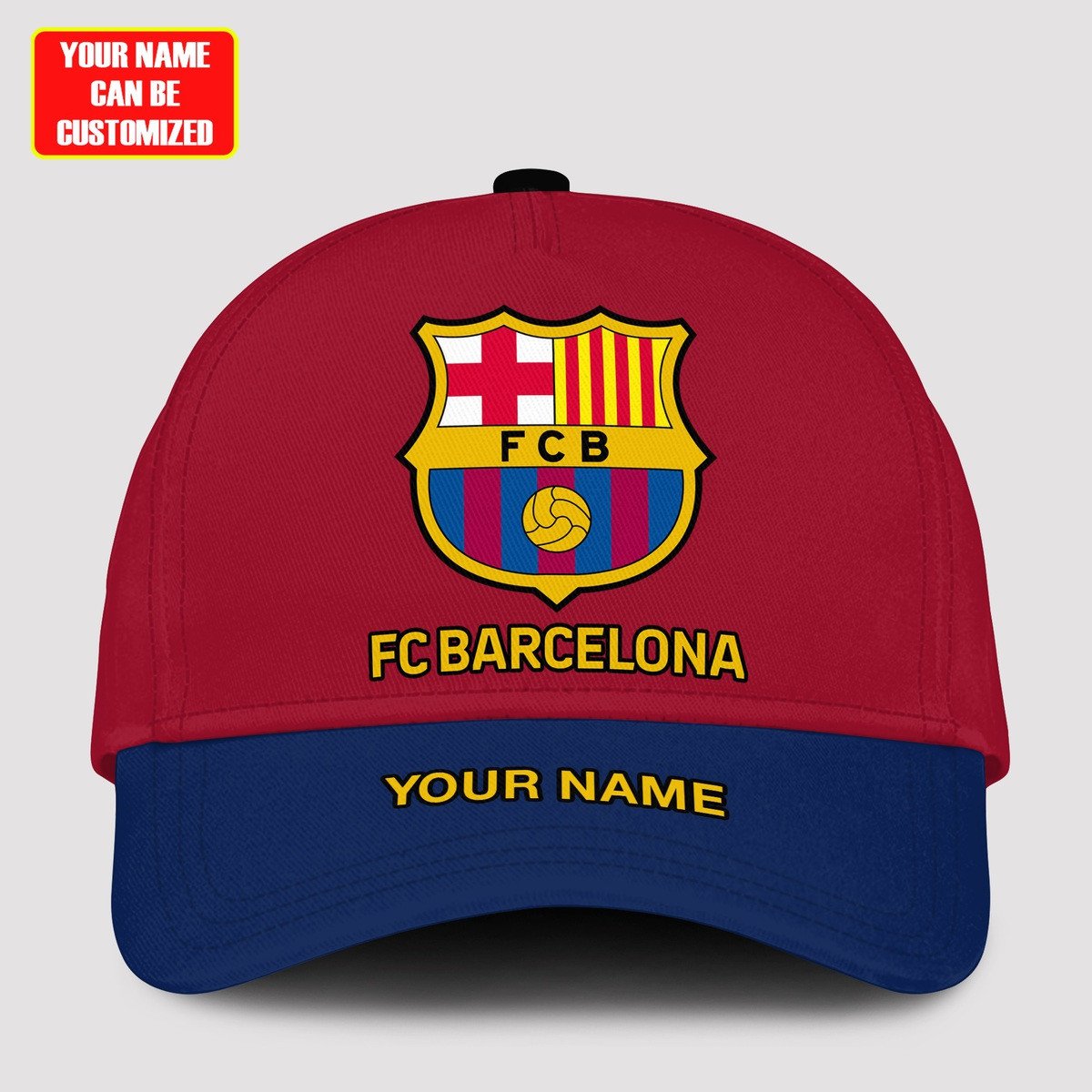 Personalized Name Barça Classic Cap S230803