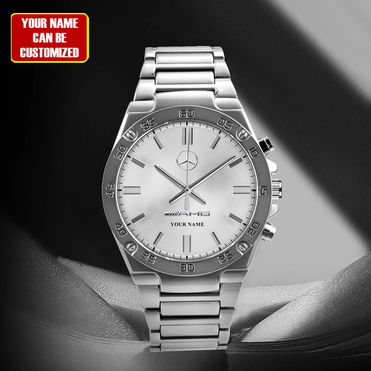 Personalized Pors Dial Steel Watch QB170802