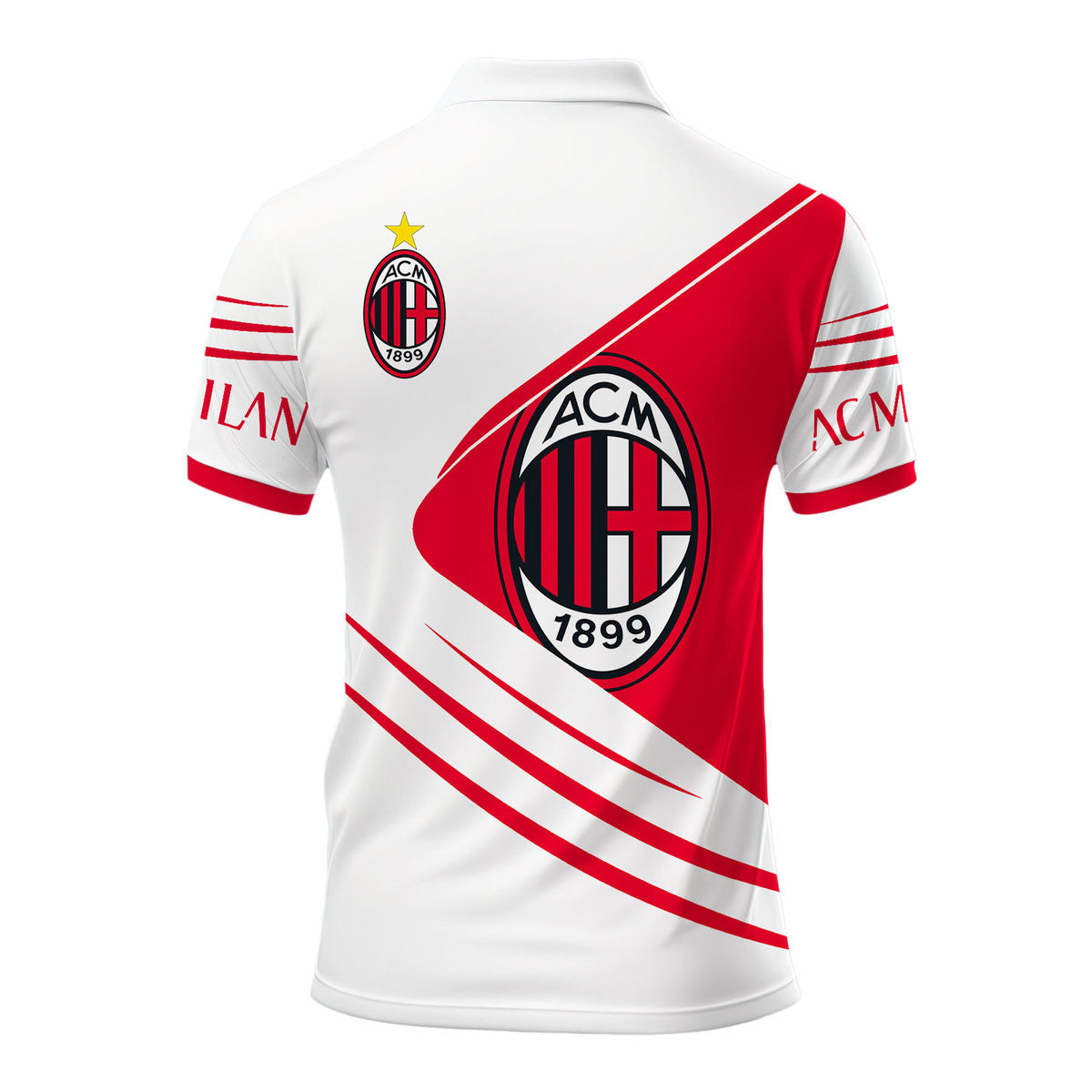 Personalized AC Milan 3D Full Printing Set , AC Milan Shirt , Hoodie , Short , Polo ,hawaii S260801