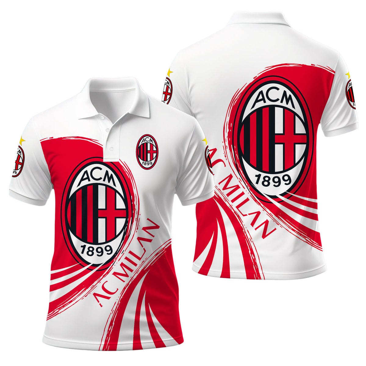 Personalized AC Milan F.C 3D Full Printing Set , AC Milan Shirt , AC Milan Shirt , Hoodie , Short , Polo , hawaii , ...