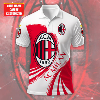 Personalized AC Milan F.C 3D Full Printing Set , AC Milan Shirt , AC Milan Shirt , Hoodie , Short , Polo , hawaii , ...