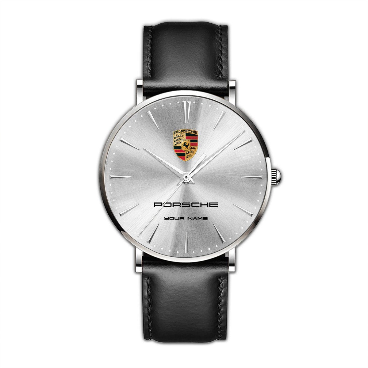 Personalized Pors Luxury Quartz Leather Watch QB230807