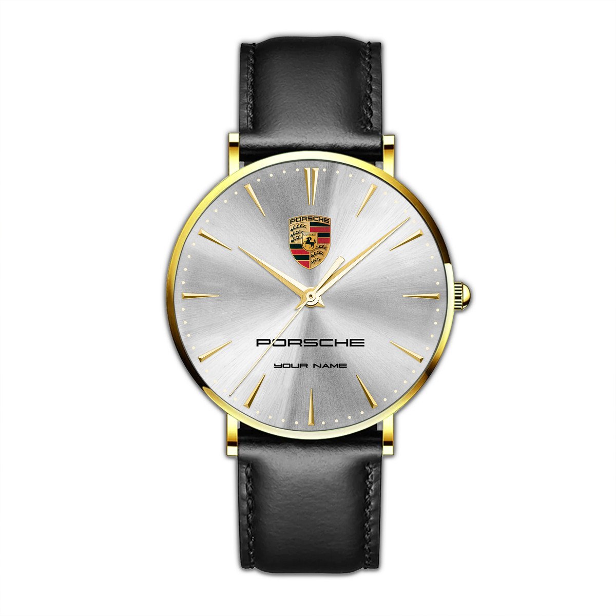Personalized Pors Luxury Quartz Leather Watch QB230807