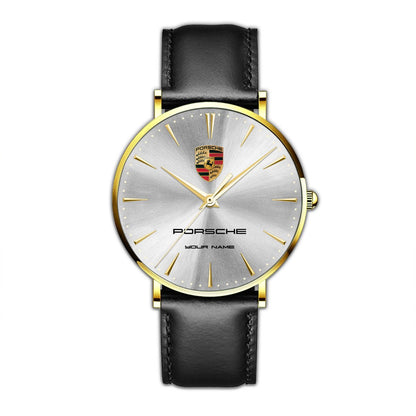 Personalized Pors Luxury Quartz Leather Watch QB230807