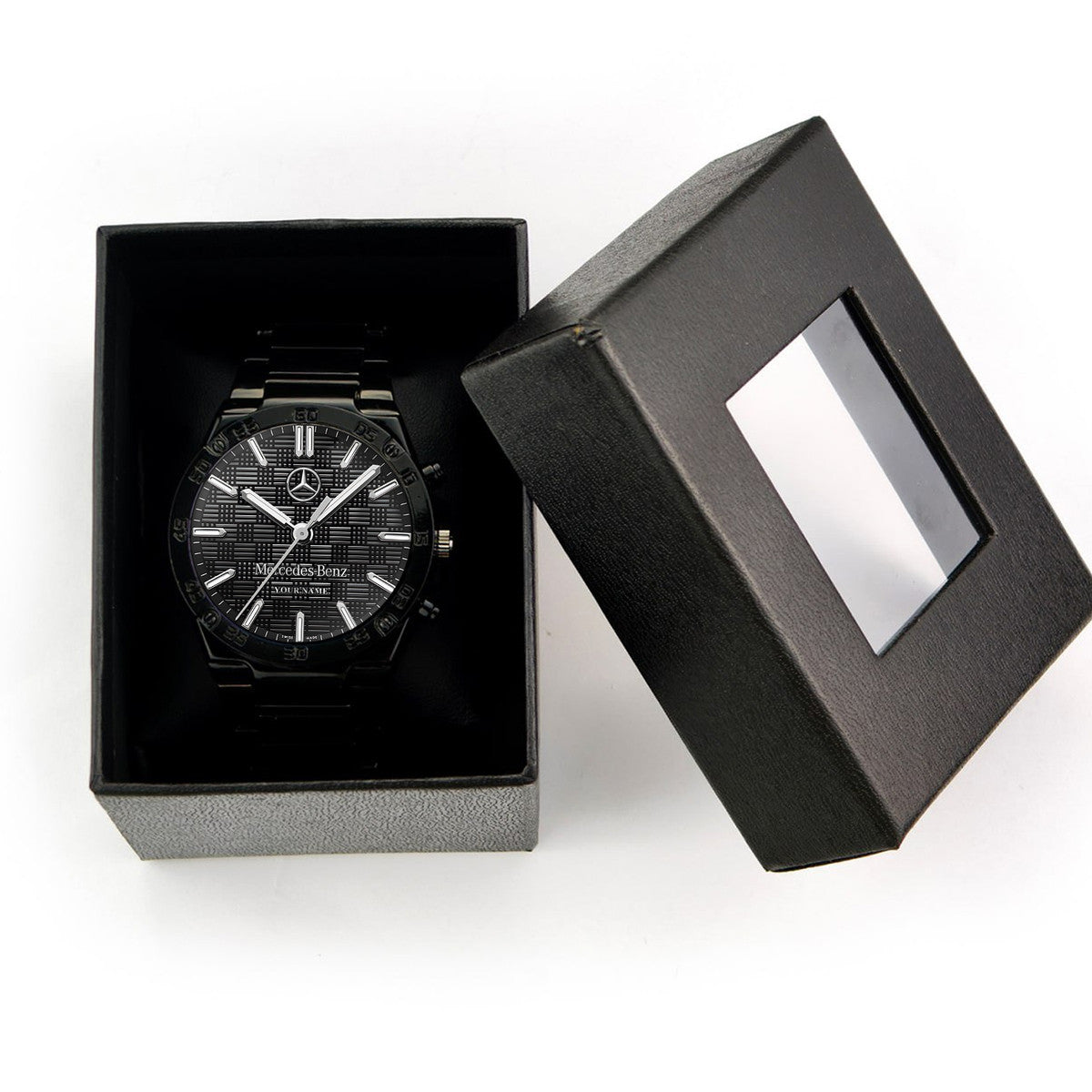 Personalized Merc Dial Steel Watch P260801