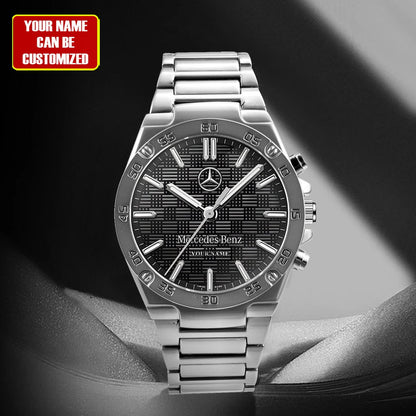 Personalized Merc Dial Steel Watch P260801