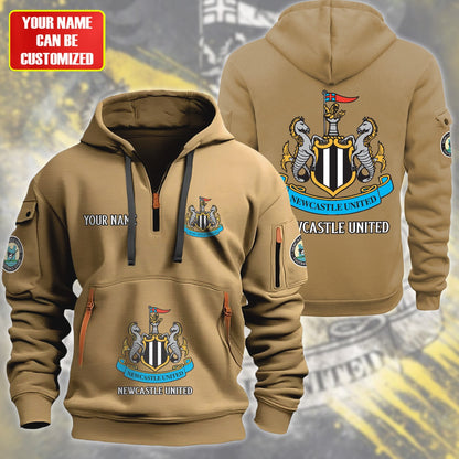 Personalized Newcastle United F.C Zip-Hoodie Cotton Jacket P280805