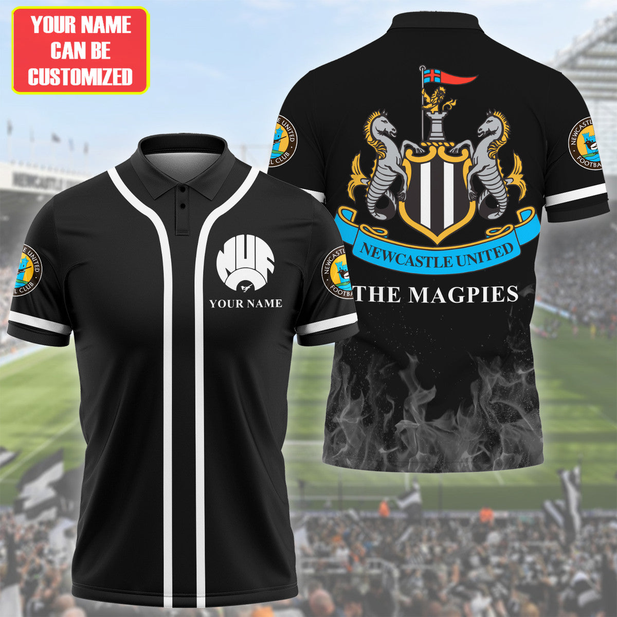 Personalized Newcastle United Q2 3D Full Printing Set , Newcastle United Shirt , Hoodie , Short , Polo ,hawaii Q290801