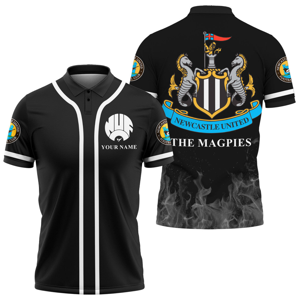 Personalized Newcastle United Q2 3D Full Printing Set , Newcastle United Shirt , Hoodie , Short , Polo ,hawaii Q290801
