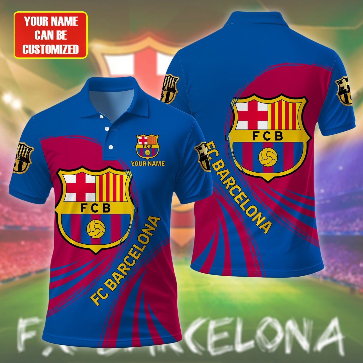 Personalized Barça 3D Full Printing Set , Barça Shirt ,Barça Shirt , Hoodie , Short ,Polo ,hawaii , ... QB290801