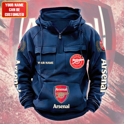 Personalized Arsenal Retro Cotton Hoodie QB280801