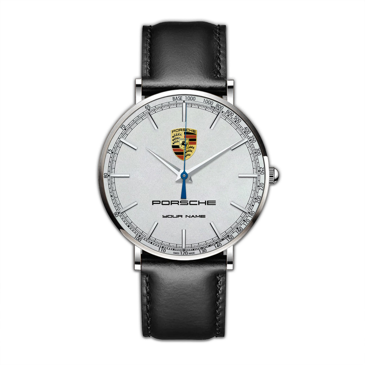 Personalized Pors Luxury Quartz Leather Watch P300801