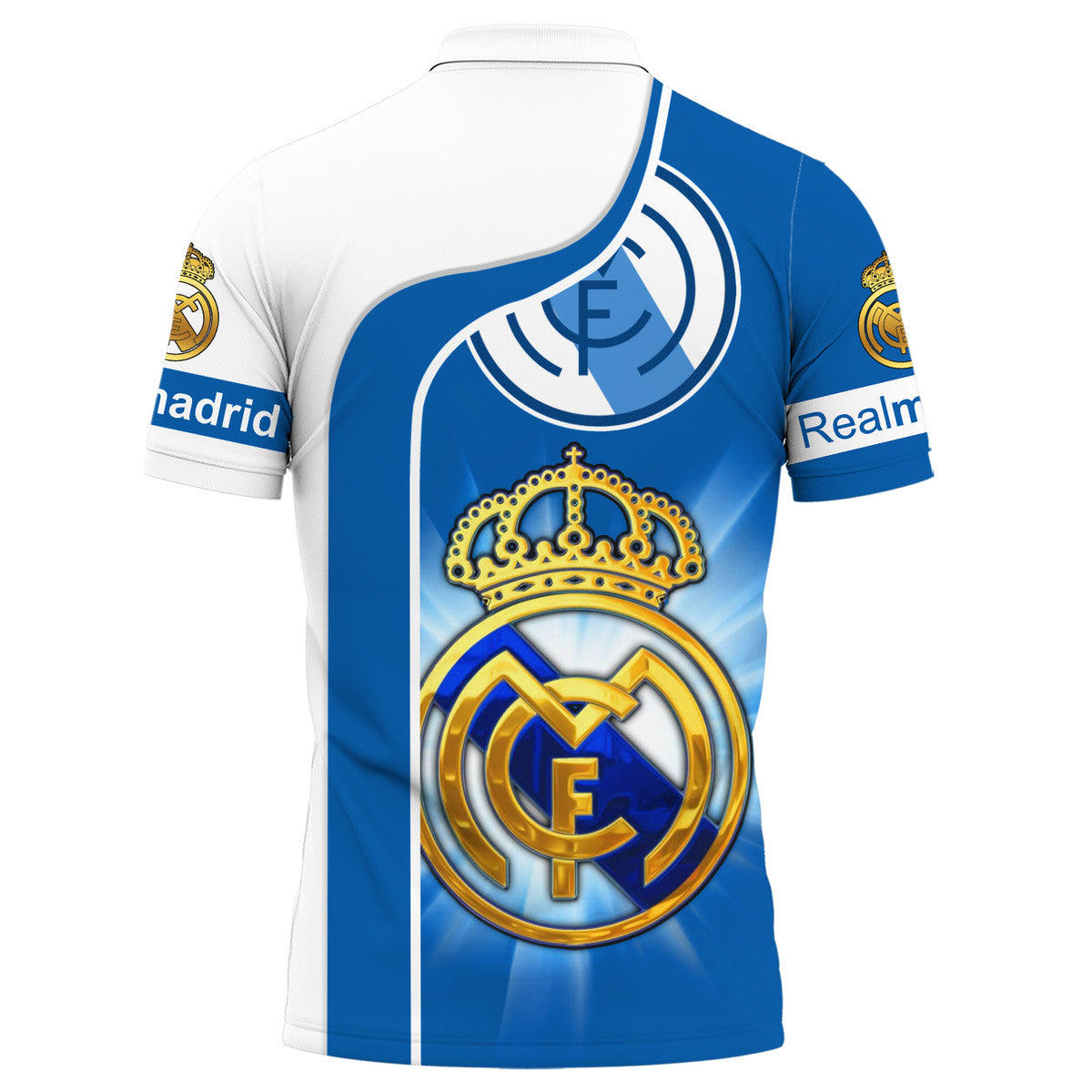 Personalized Real Madrid 3D Full Printing Set , Real Madrid Shirt , Hoodie , Short , Polo ,hawaii QB300801