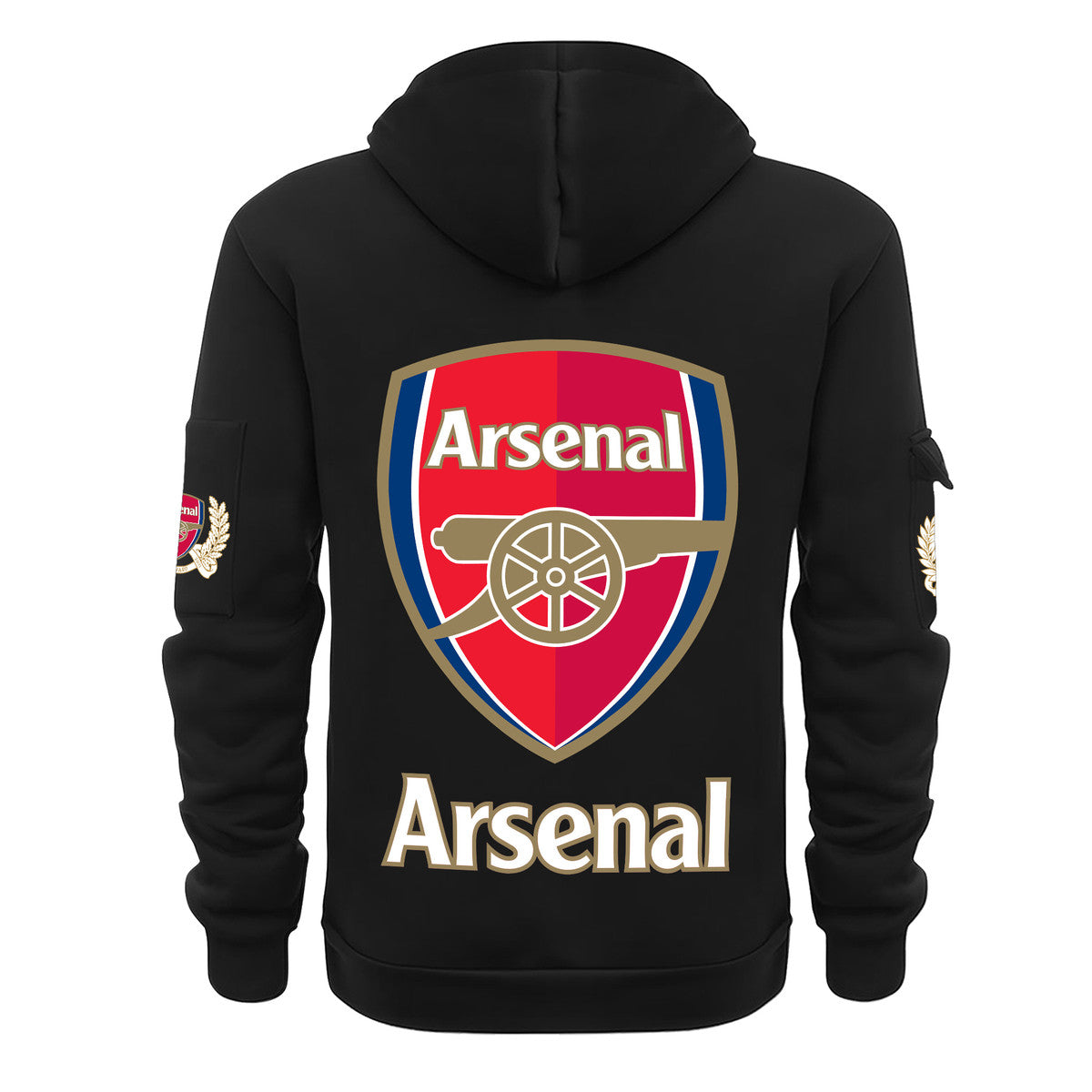 Personalized Arsenal F.C Zip-Hoodie Cotton Jacket QB040906