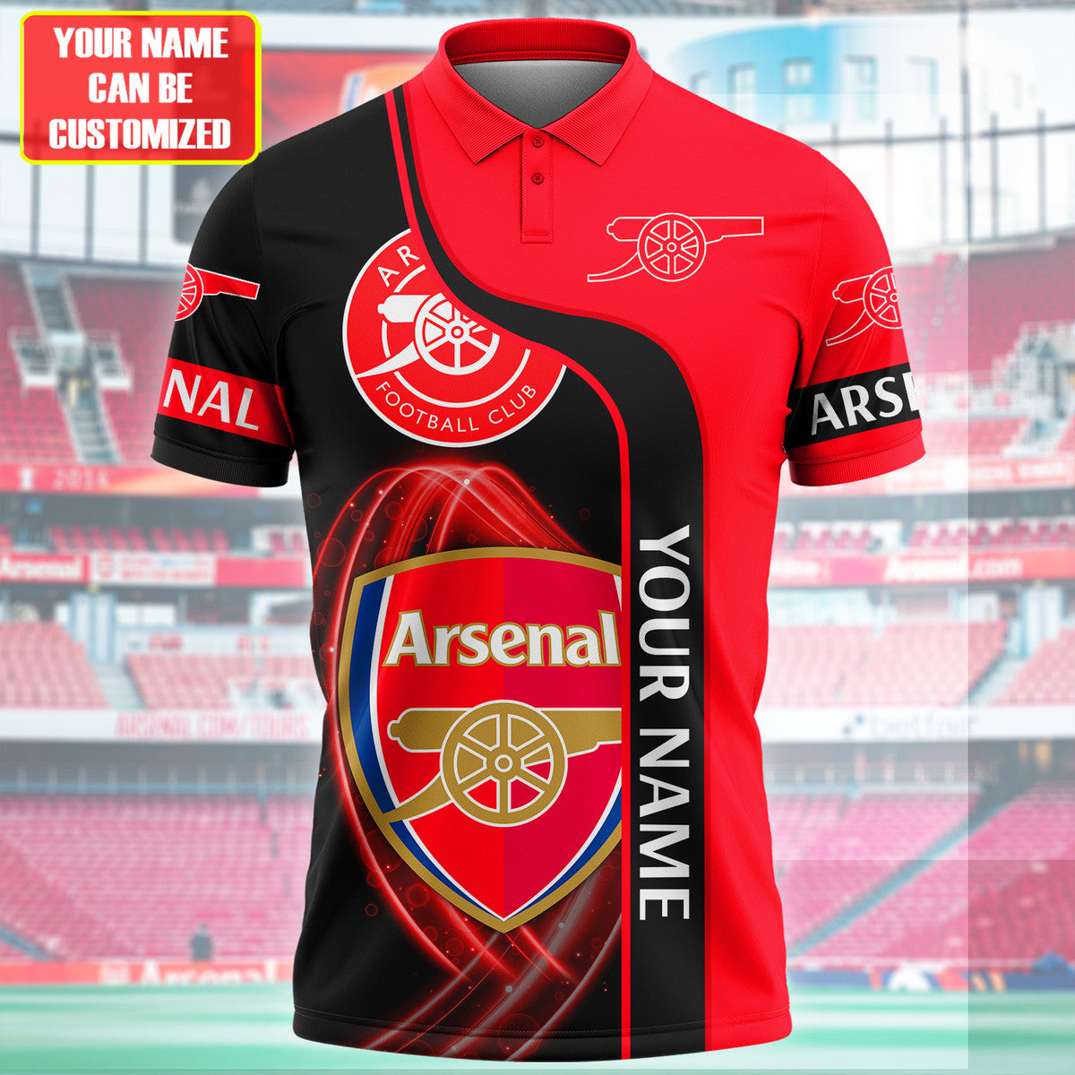 Personalized Arsenal 3D Full Printing Set , Arsenal Shirt , Hoodie , Short , Polo ,hawaii Q300805