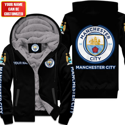 Personalized Manchester City Fleece 3D All Over Printed Unisex Shirt S040906