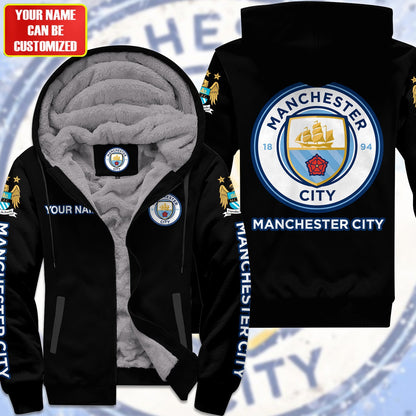 Personalized Manchester City Fleece 3D All Over Printed Unisex Shirt S040906