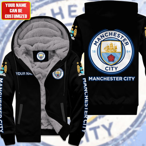 Personalized Manchester City Fleece 3D All Over Printed Unisex Shirt S040906