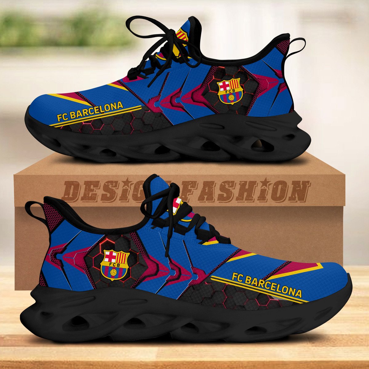 Barça Q3 Clunky Custom Sneaker Q300803