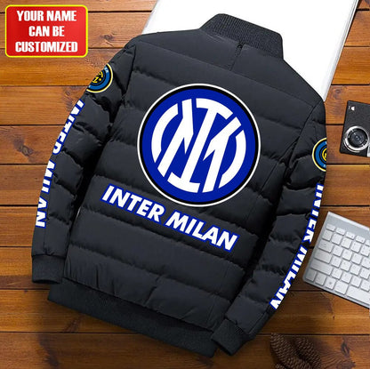 Personalized Inter Milan Puffer Jacket Q050902