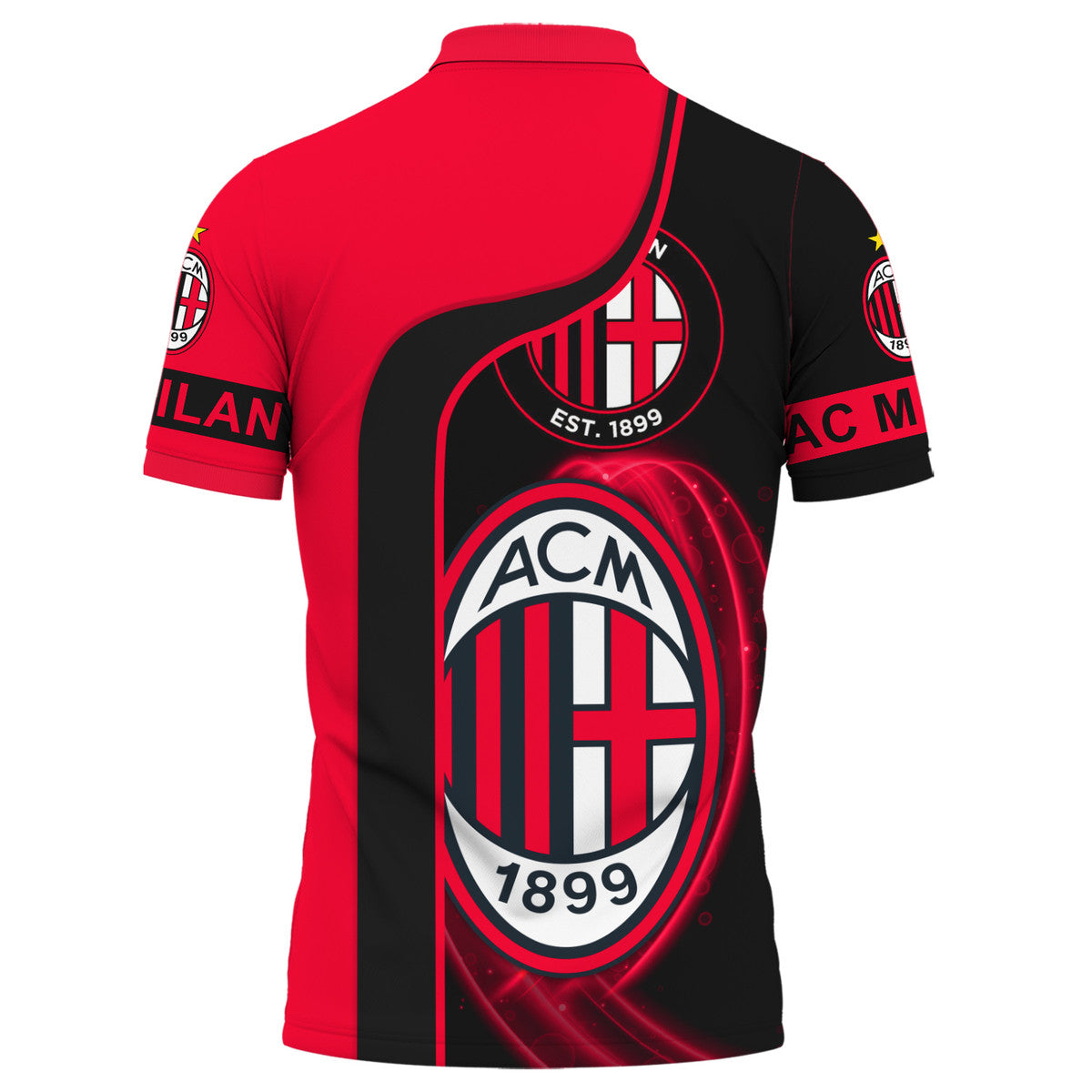 Personalized AC Milan 3D Full Printing Set , AC Milan Shirt , Hoodie , Short , Polo ,hawaii S050908