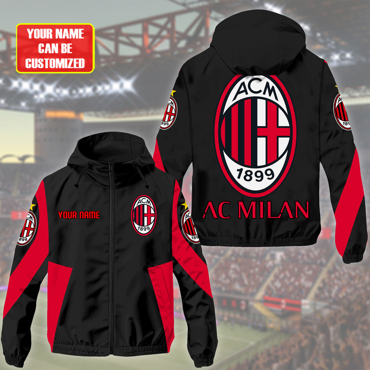 AC Milan Windproof Rush Jacket V2 S060904