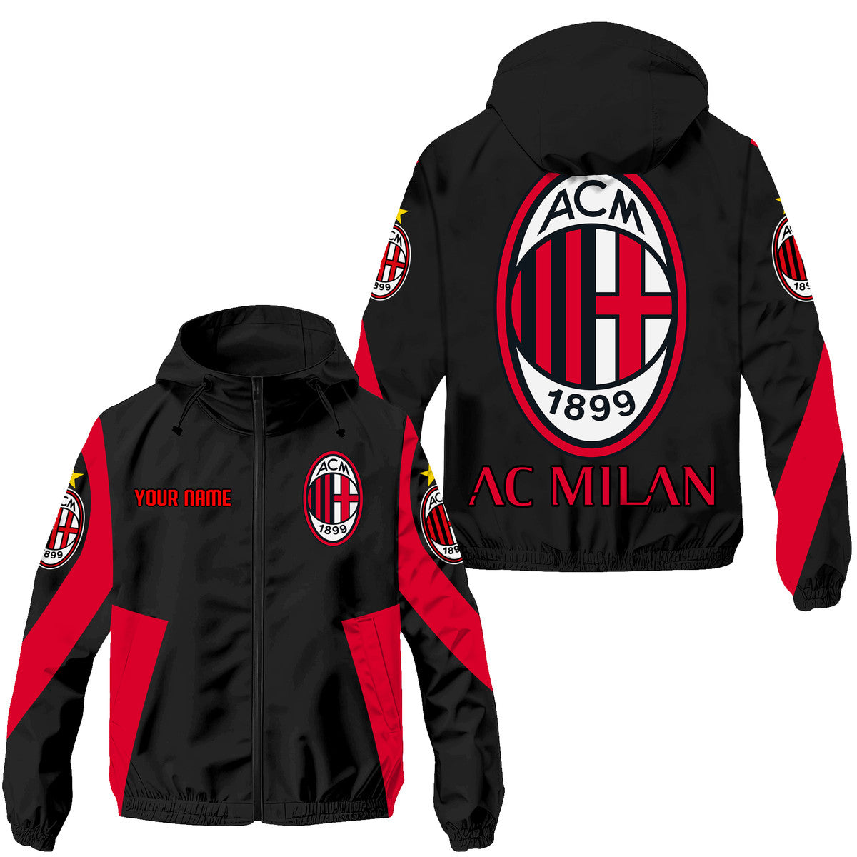 AC Milan Windproof Rush Jacket V2 S060904