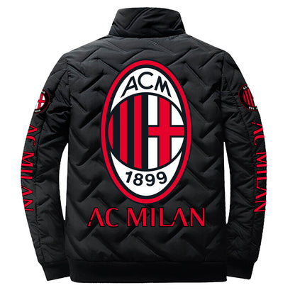 Personalized AC Milan Q2 Puffer Jacket Q050901