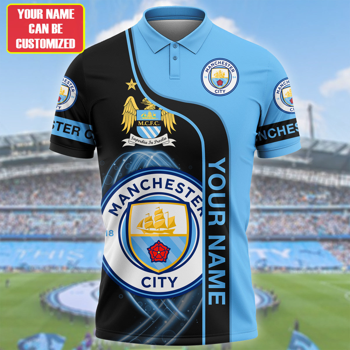 Personalized Manchester City 3D Full Printing Set , Manchester City Shirt , Hoodie , Short , Polo ,hawaii QB040904
