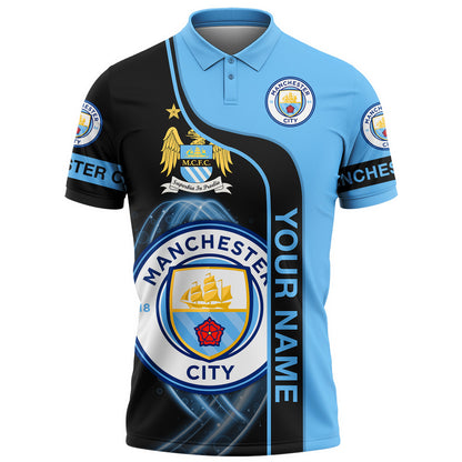Personalized Manchester City 3D Full Printing Set , Manchester City Shirt , Hoodie , Short , Polo ,hawaii QB040904