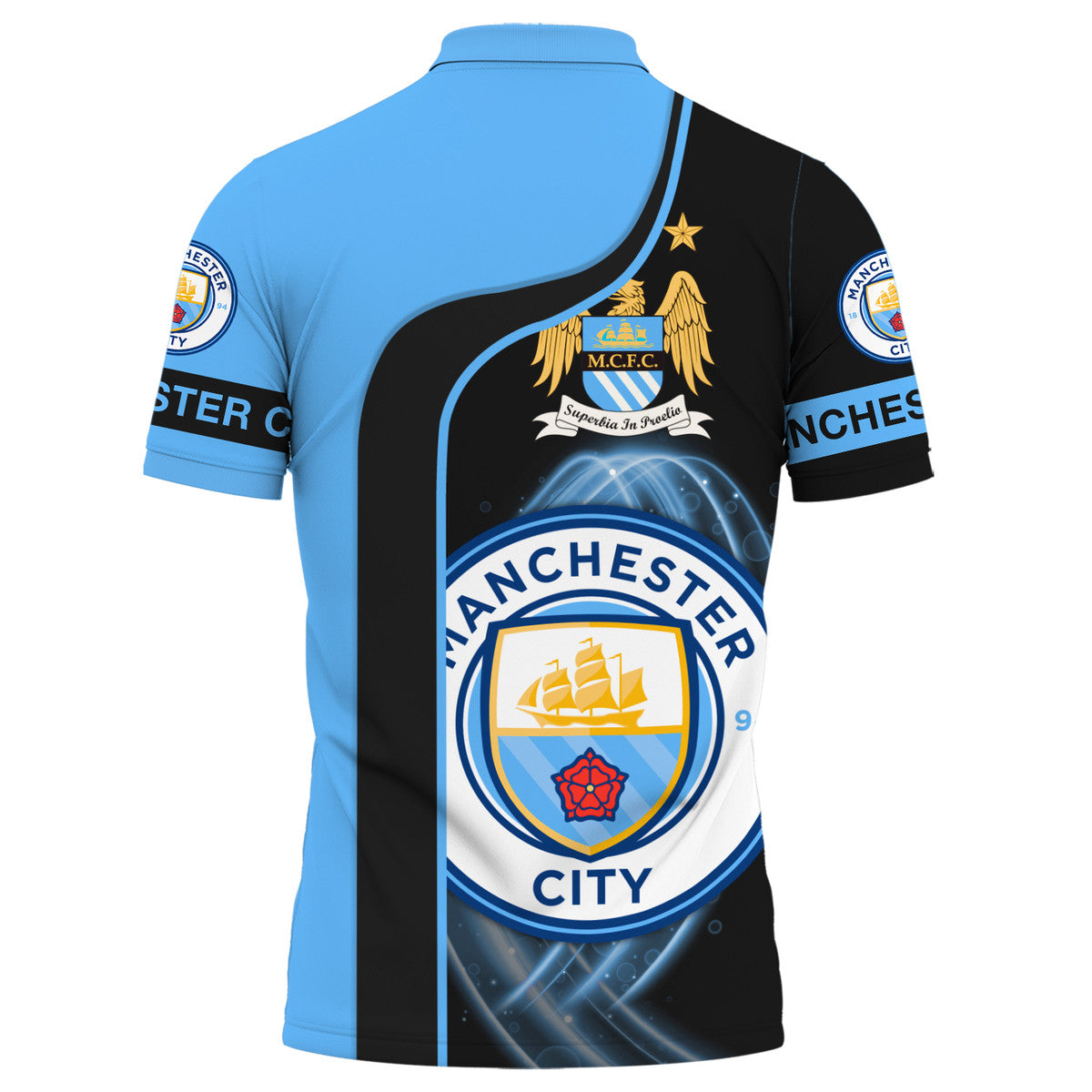 Personalized Manchester City 3D Full Printing Set , Manchester City Shirt , Hoodie , Short , Polo ,hawaii QB040904