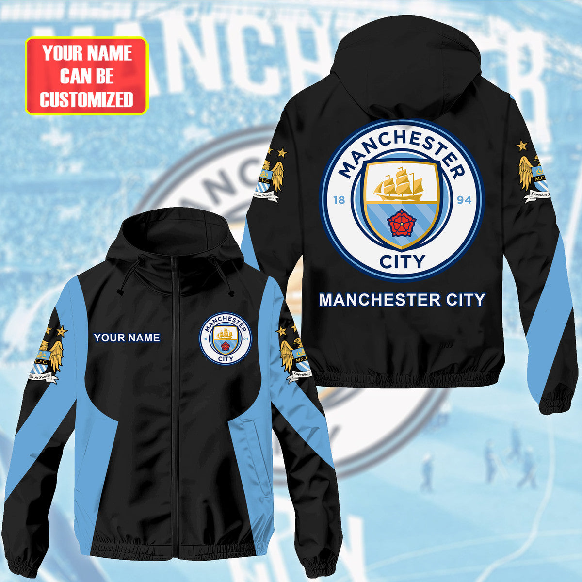Manchester City Windproof Rush Jacket V2 S060905