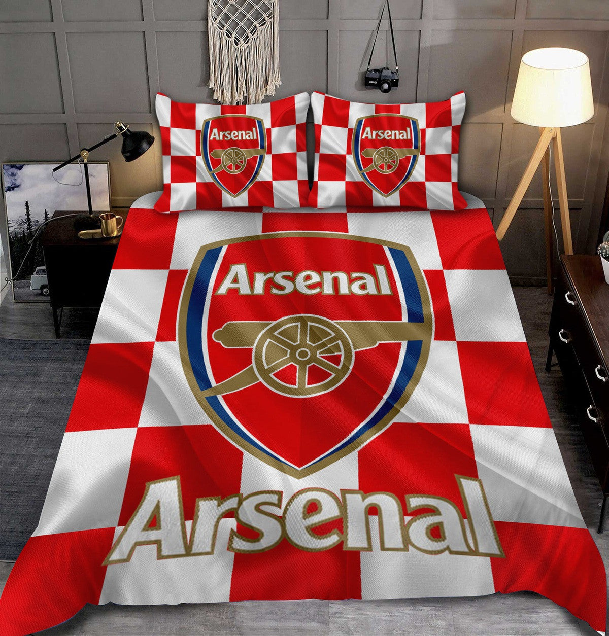 Arsenal All Over Printed Bedding Set Q060902