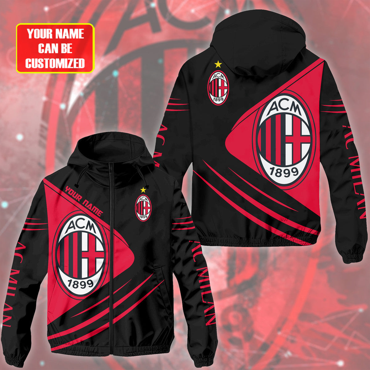 AC Milan Windproof Rush Jacket P050904