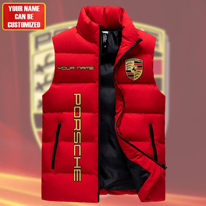 Personalized Pors Sleeveless Windproof Puffer Jacket QB040915