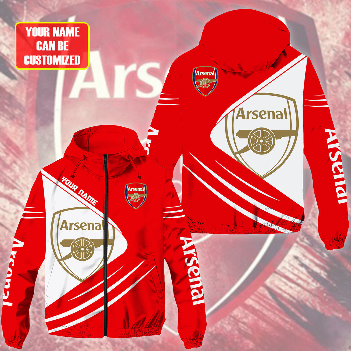 Arsenal Windproof Rush Jacket QB040916