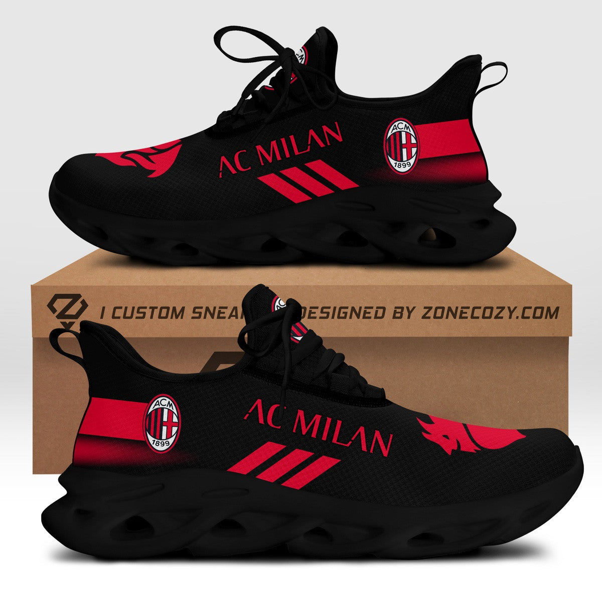 AC Milan Chunky Custom Sneaker S040909