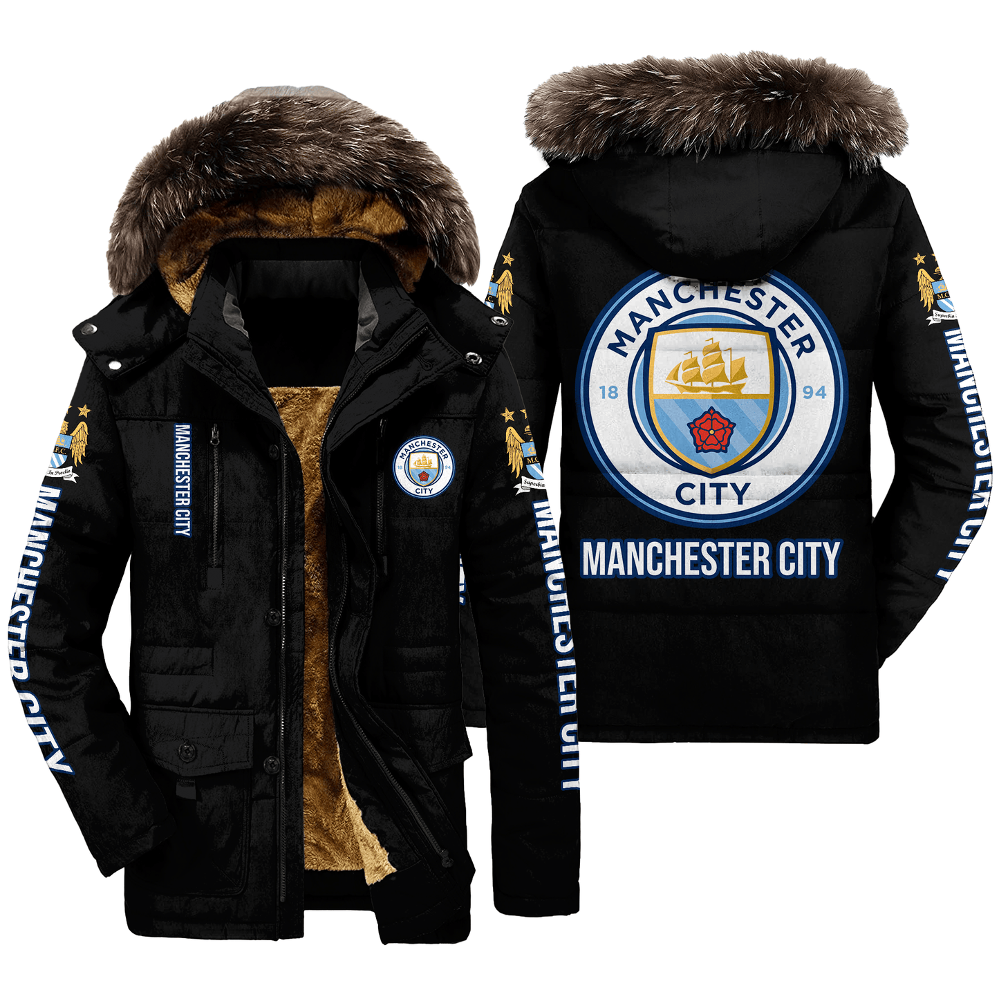 Manchester City Parka Winter Jacket S110906