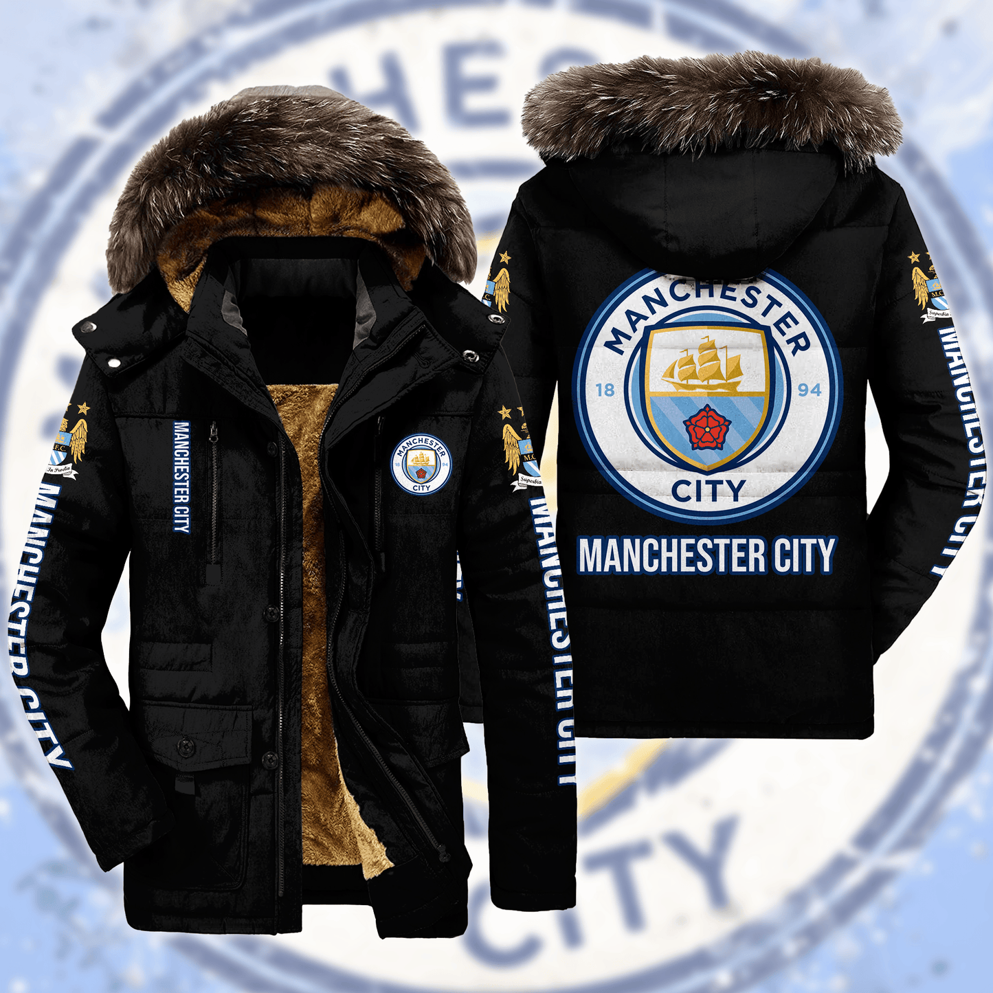 Manchester City Parka Winter Jacket S110906