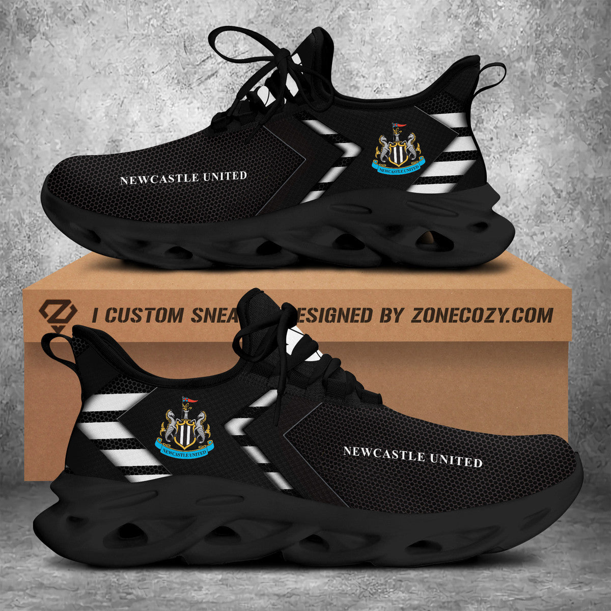Newcastle United Chunky Custom Sneaker Q110901