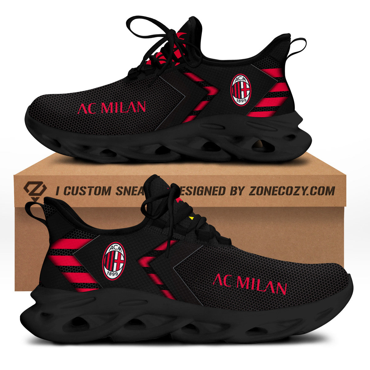 Ac Milan Q2 Chunky Custom Sneaker Q110902