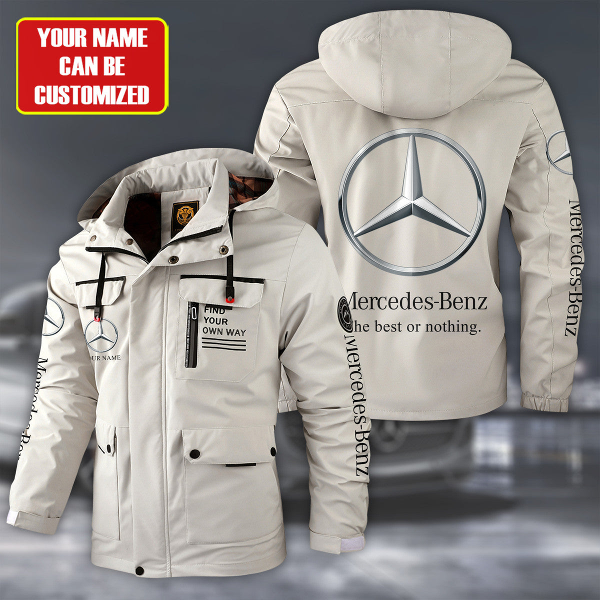 Merc Windbreaker Hooded Jacket P110906